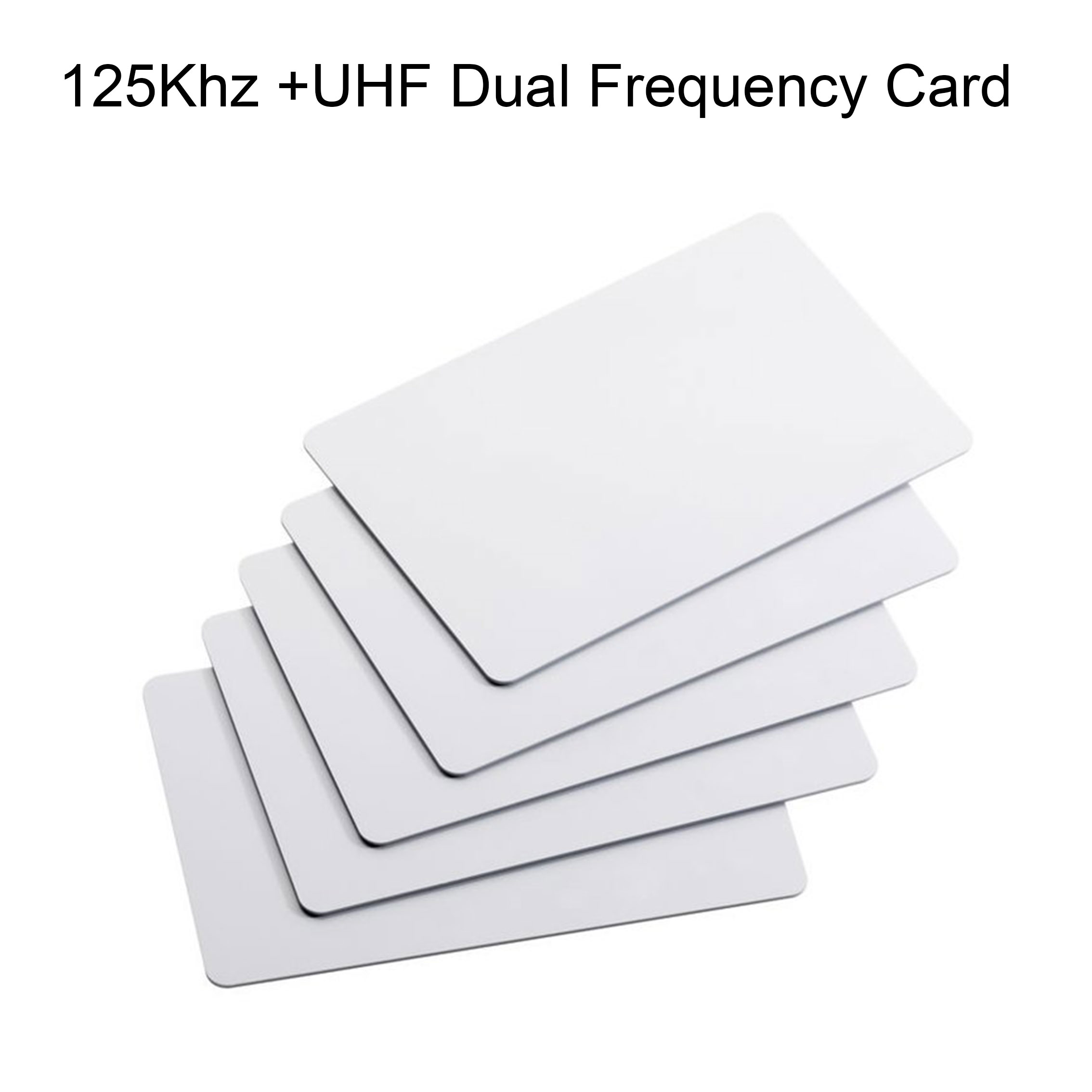 125KHz + UHF RFID Dual Frequency PVC Card