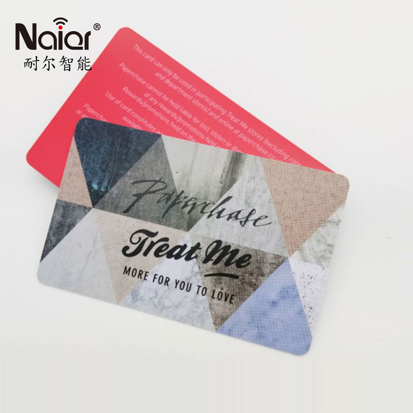 NTAG215 CR80 NFC PVC Card