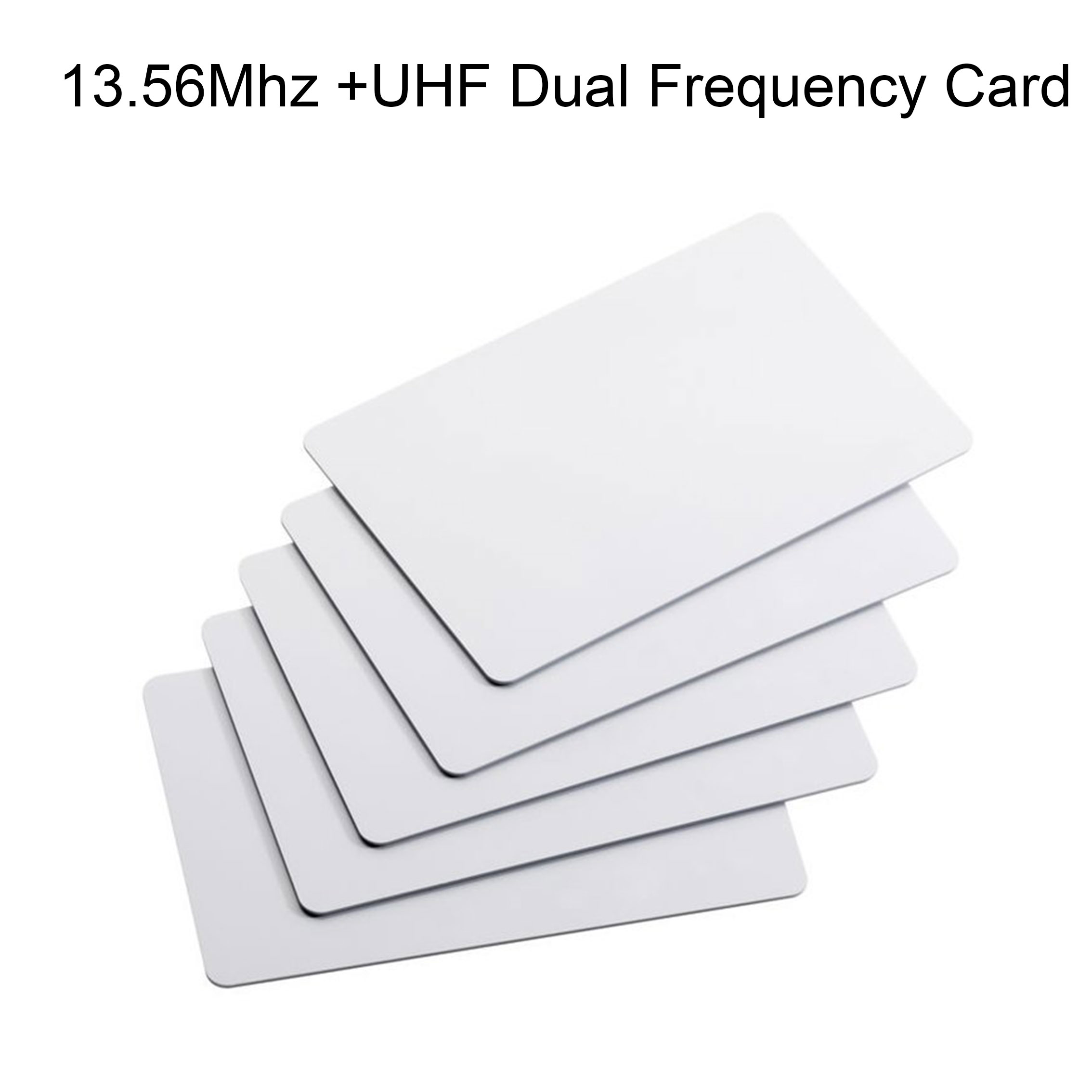 UHF 13.56Mhz Dual frequency RFID PVC Card