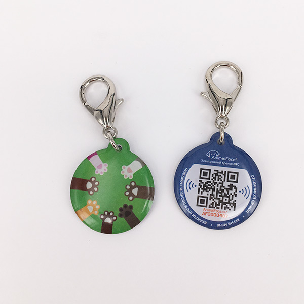 NTAG213 QR NFC PET Epoxy tag