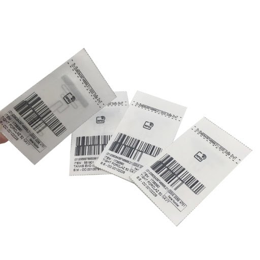 860-960Mhz UHF RFID Printable Fabric Tag for Clothing Manage