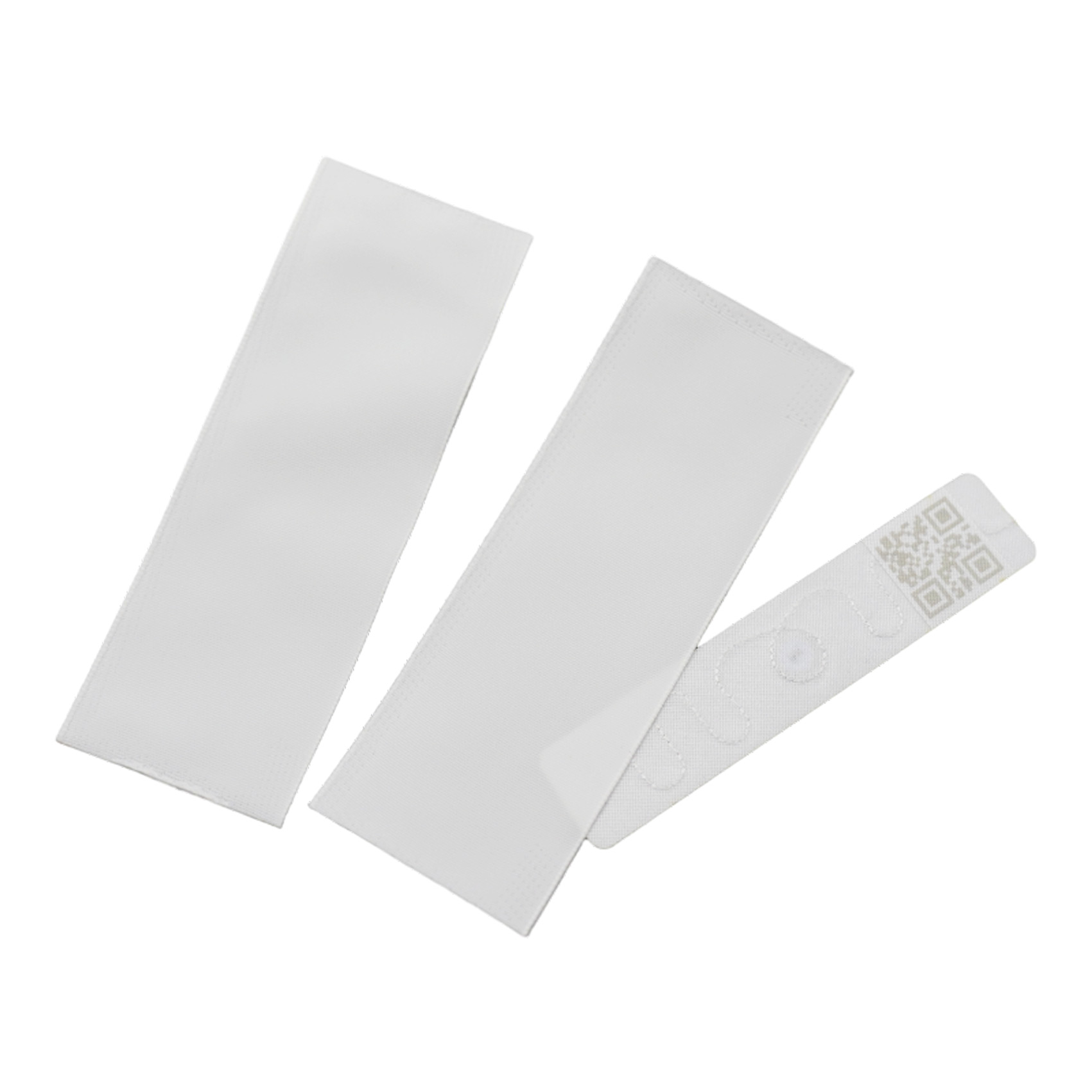 8532 White Laundry Tag--Pouch