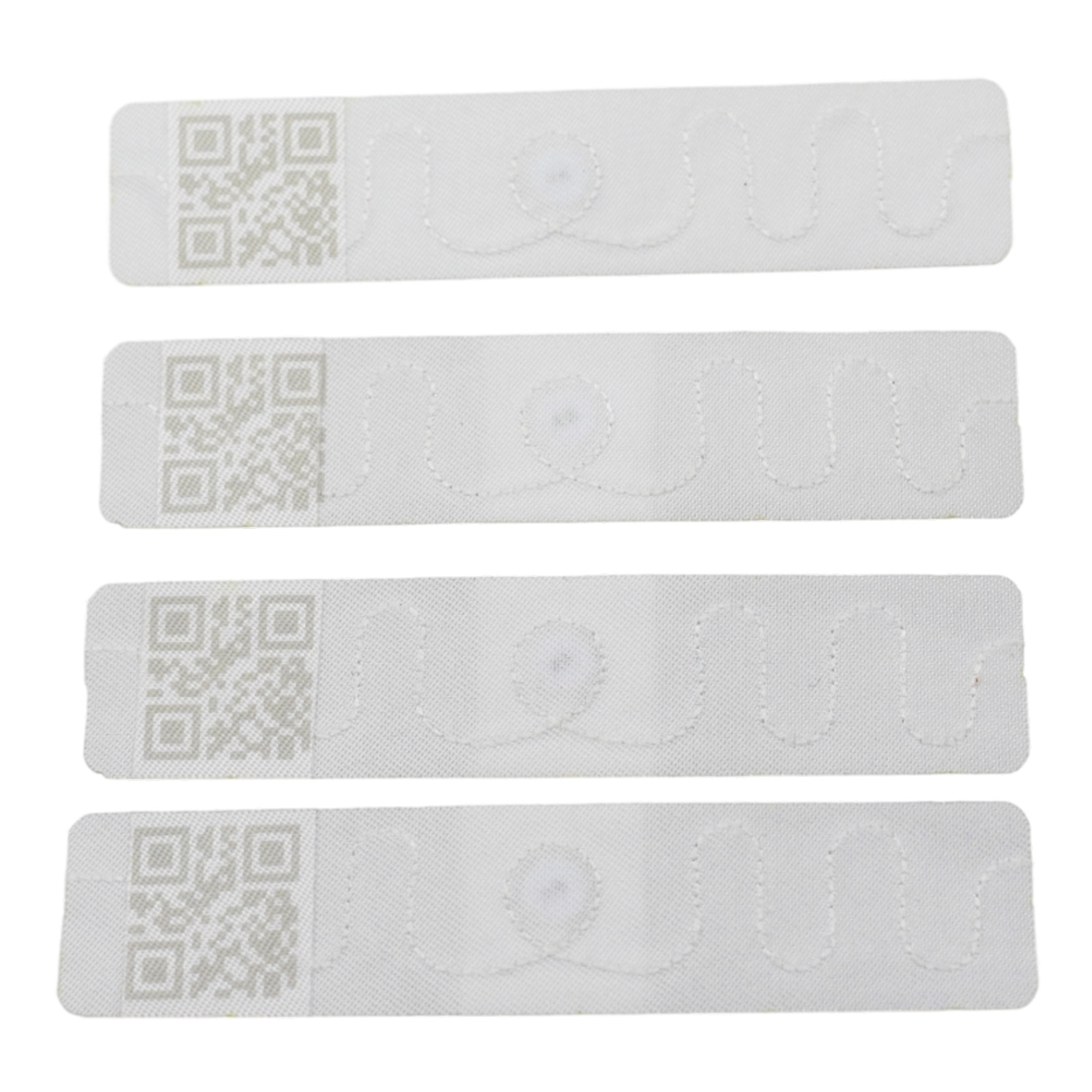 75x15MM RFID Fabric Tag with Unique Tag