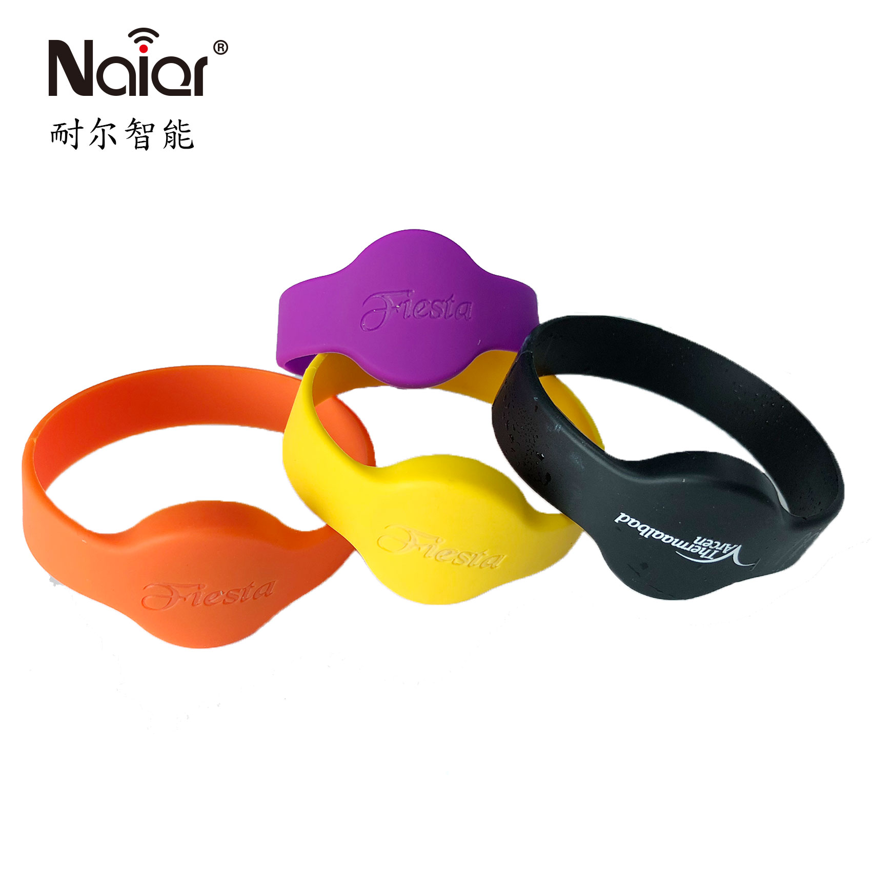 RFID Silicone wristband Oval Head